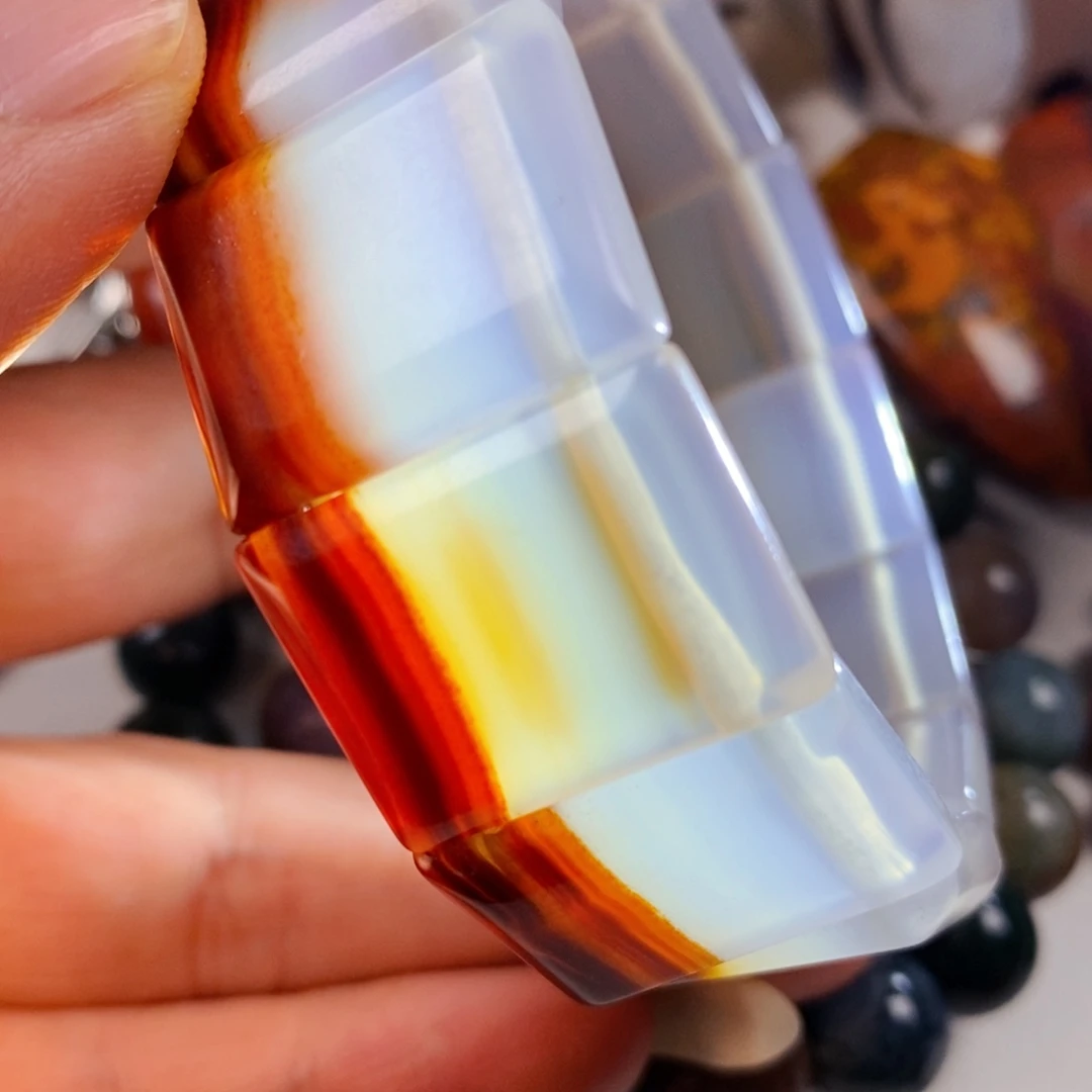 玛瑙/玉髓未镶嵌颈饰