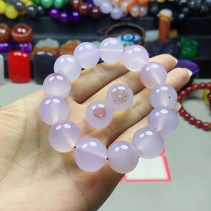 玛瑙/玉髓手链未镶嵌果*