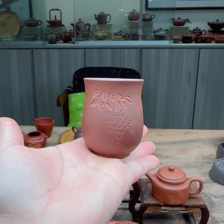 紫砂茶壶底槽清盖置手工制作