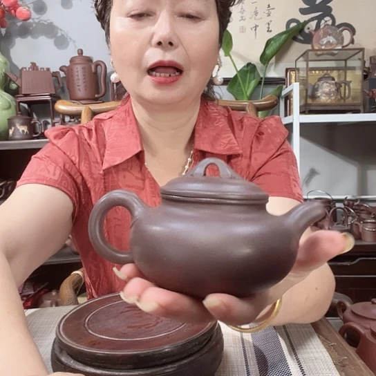 茶壶紫泥原矿紫砂壶