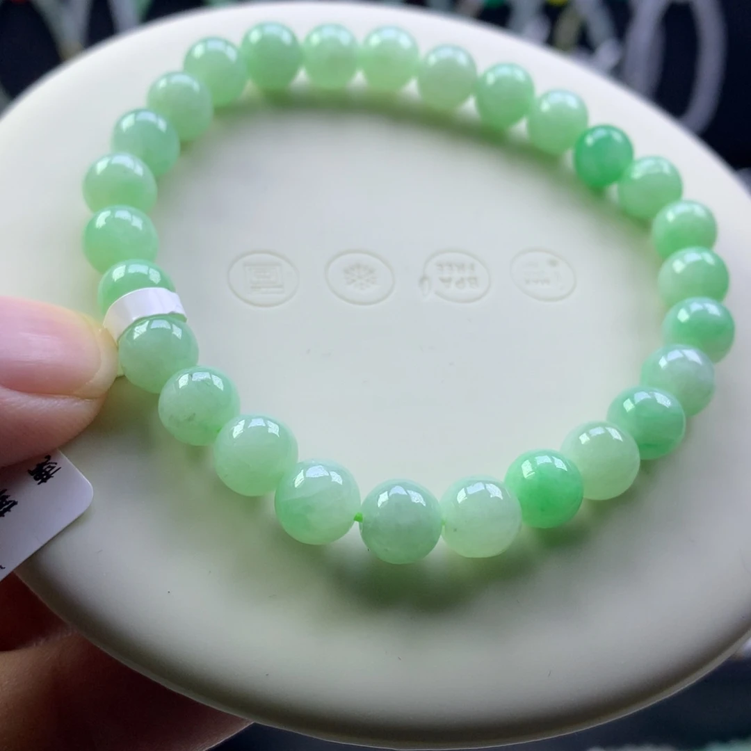 未镶嵌手串翡翠卡7