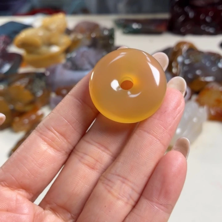 未镶嵌吊坠(不含链)玛瑙/玉髓