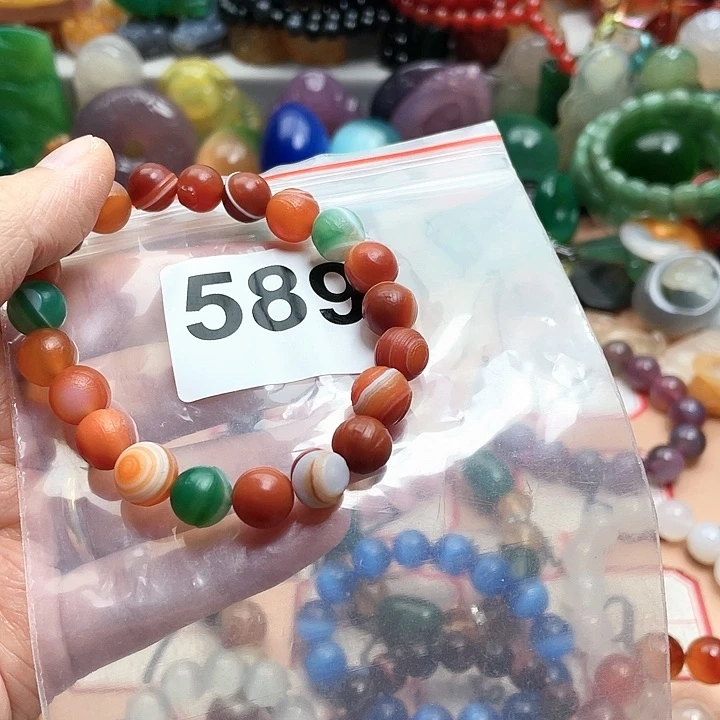 玛瑙/玉髓颈饰合金林*木