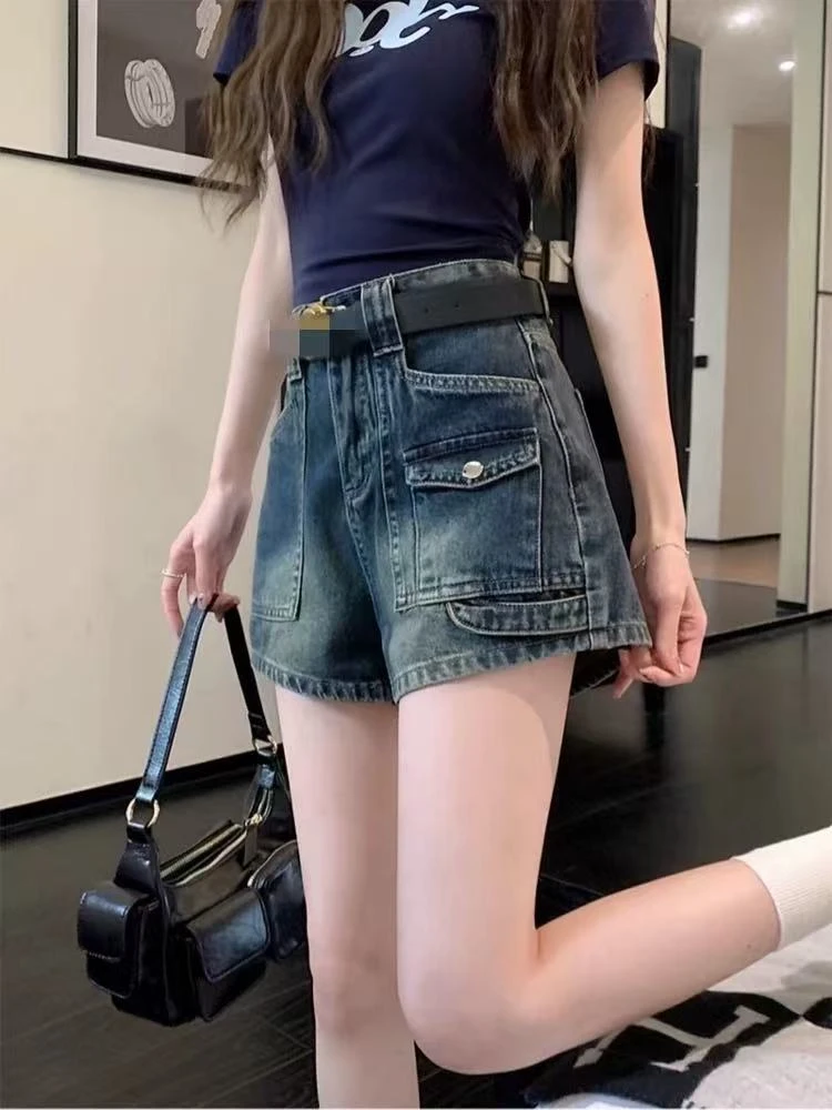 非主图款【01-100】2025新款精选韩版牛仔短裤短裙