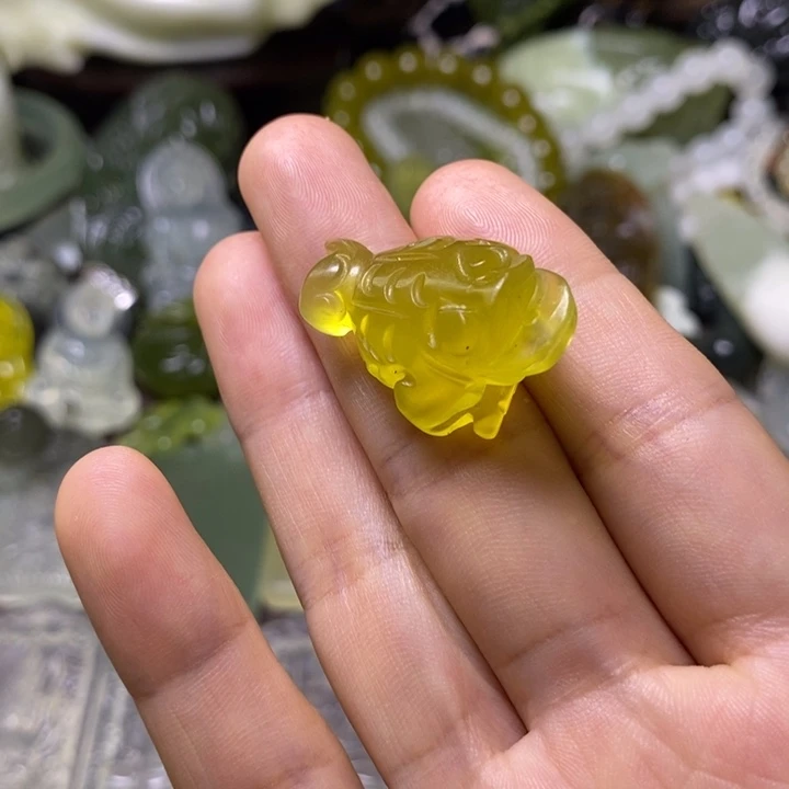 未镶嵌岫玉岫玉颈饰