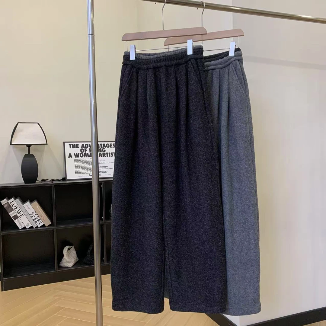 素心轻奢 冬季爆款面料超级软糯奥粒绒亲肤山本裤遮肉显瘦不挑人