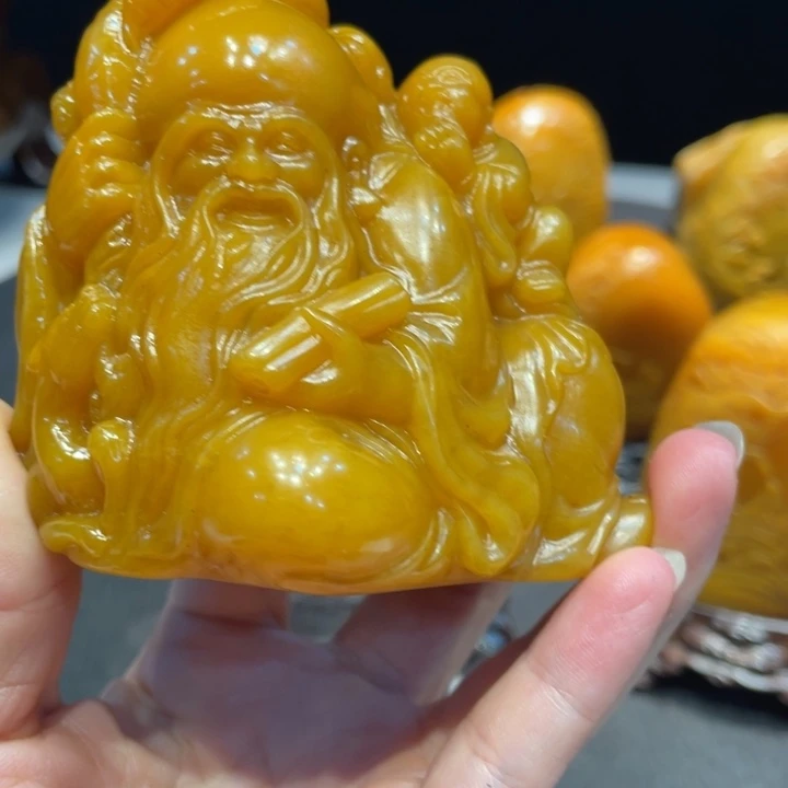 光***眼寿山石寿山石摆件