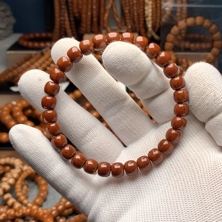 非金属木质紫金鼠8.2×7.2老型单圈头条