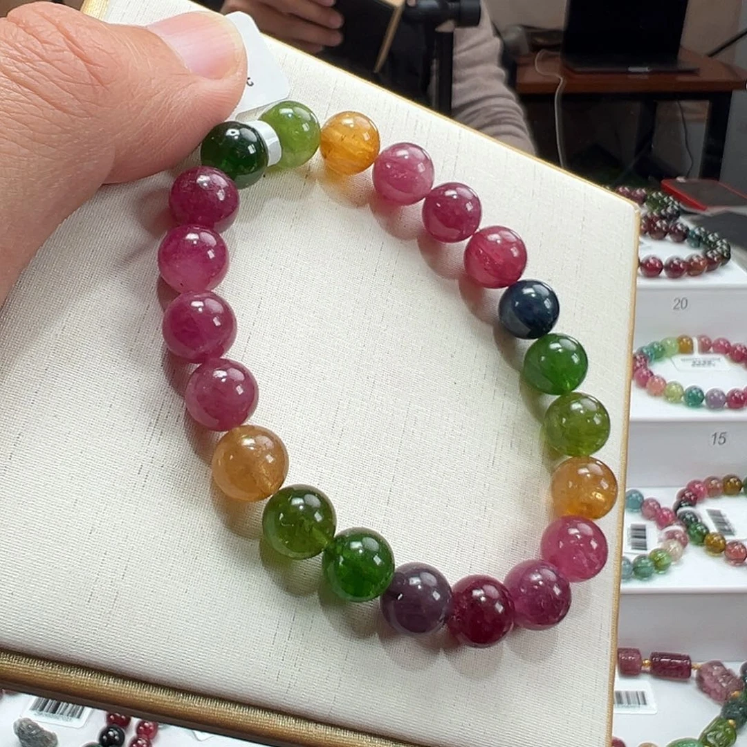 碧玺手串未镶嵌9mmmmmmmmm