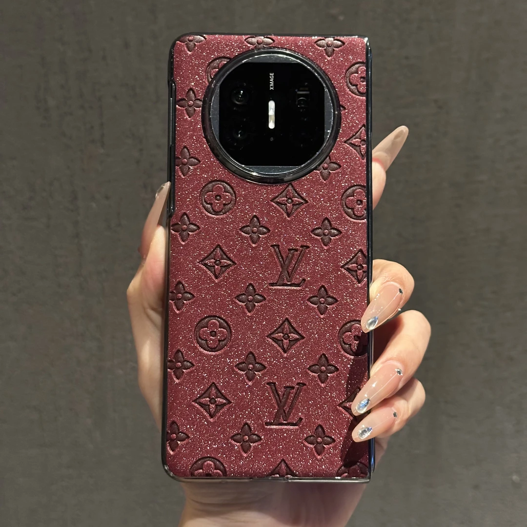 适用华为mateX5新款超薄无界壳膜全包x6x5真皮一体防摔保护壳个性