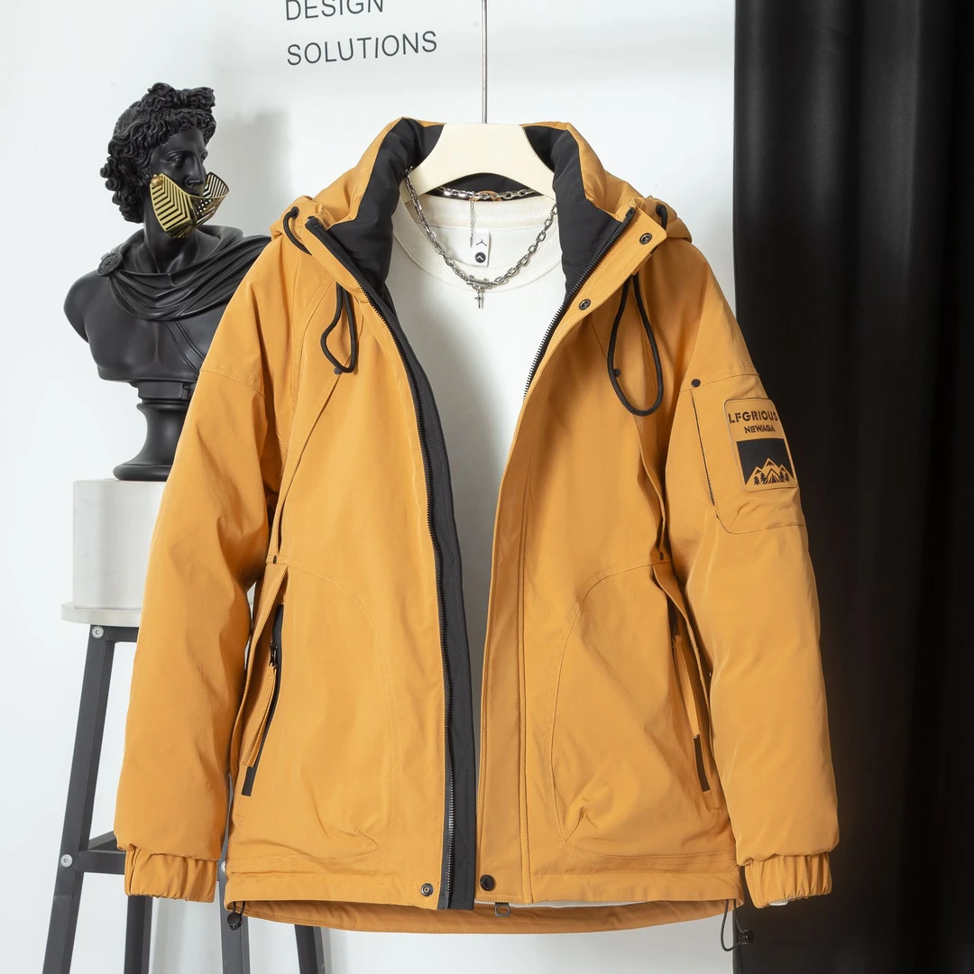 【-20°极寒棉衣】冬季加厚保暖棉服防风防寒连帽工装棉袄外套#9358