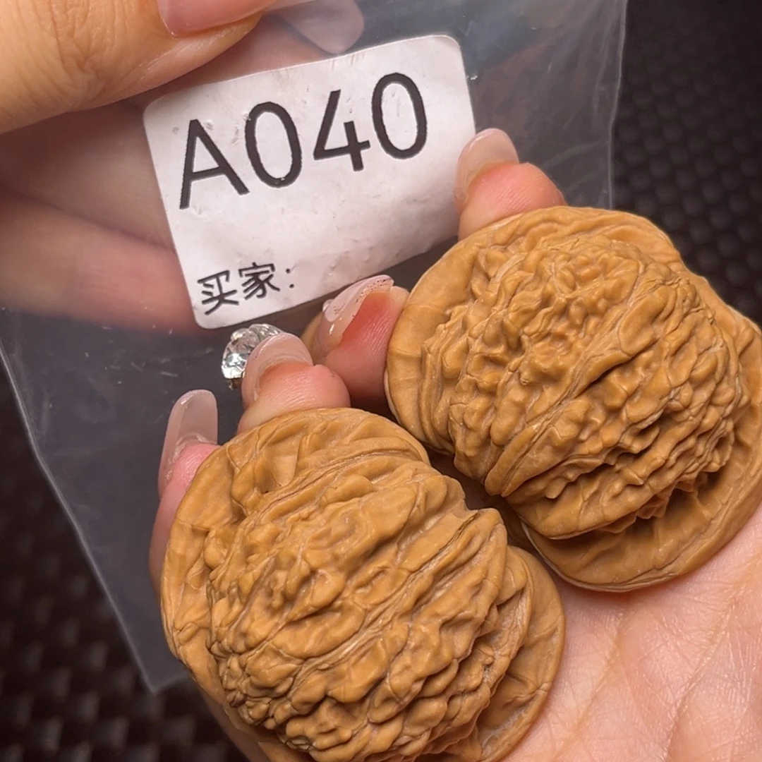 吊坠文玩核桃四座楼47全品