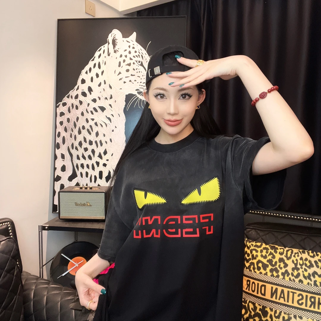 8301恶魔眼奢潮T恤-男女同款重磅欧货潮牌T恤