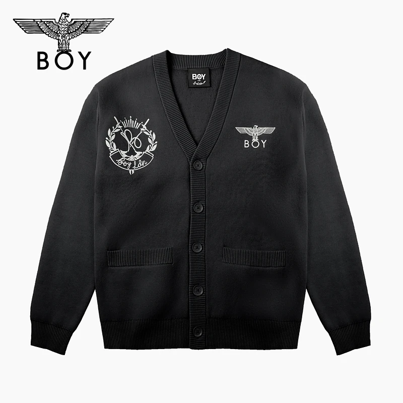 BOY25新款春夏男款V领针织毛衫M64003