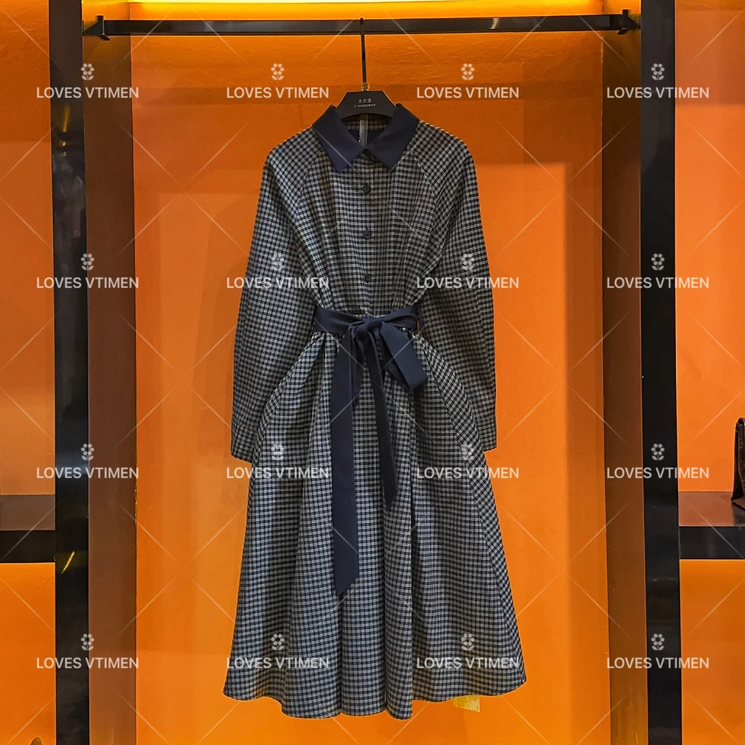 【vian专属】设计师高级感赫本风奢华显瘦连衣裙LOVES-A181气质