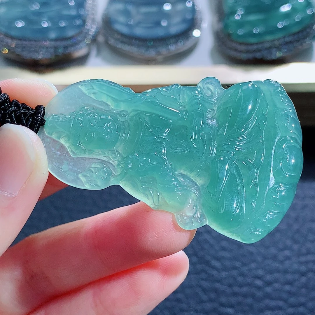 未镶嵌挂件翡翠翡翠