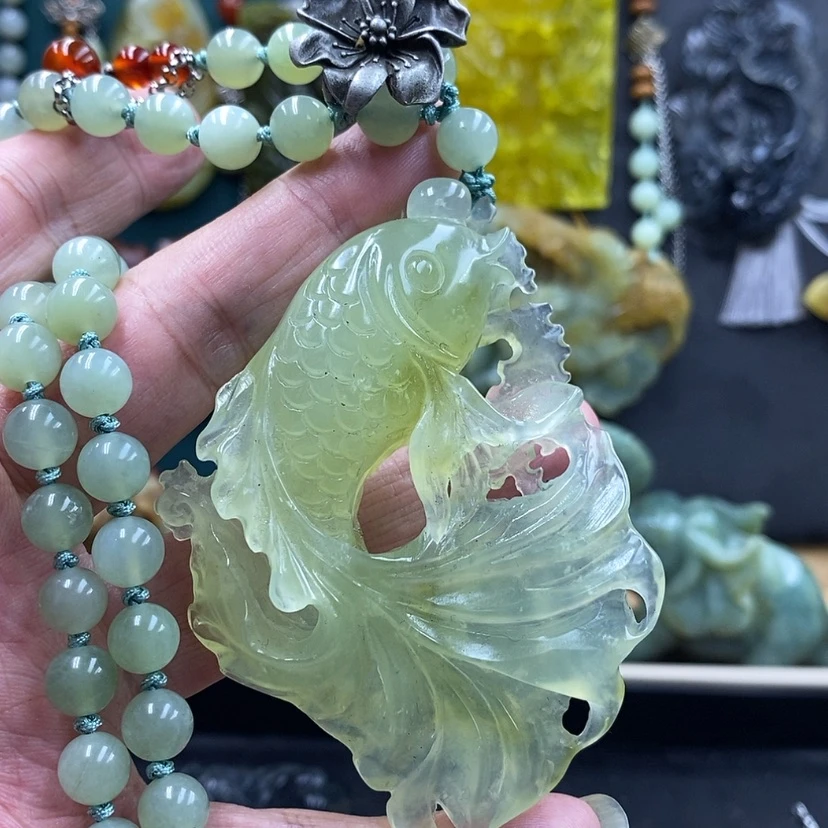 【闪购商品】未镶嵌蛇纹石玉吊坠