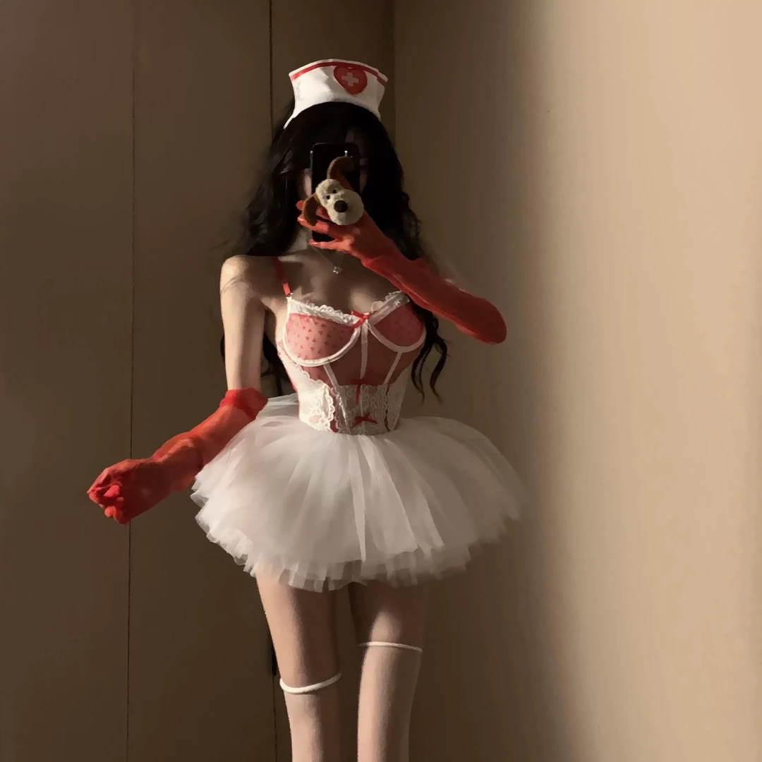 半糖【小仙女】纯欲性感辣妹连衣裙 季1044