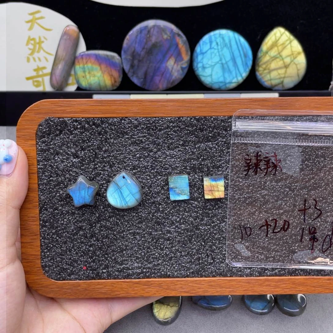 水晶珠宝半成品未镶嵌辣*