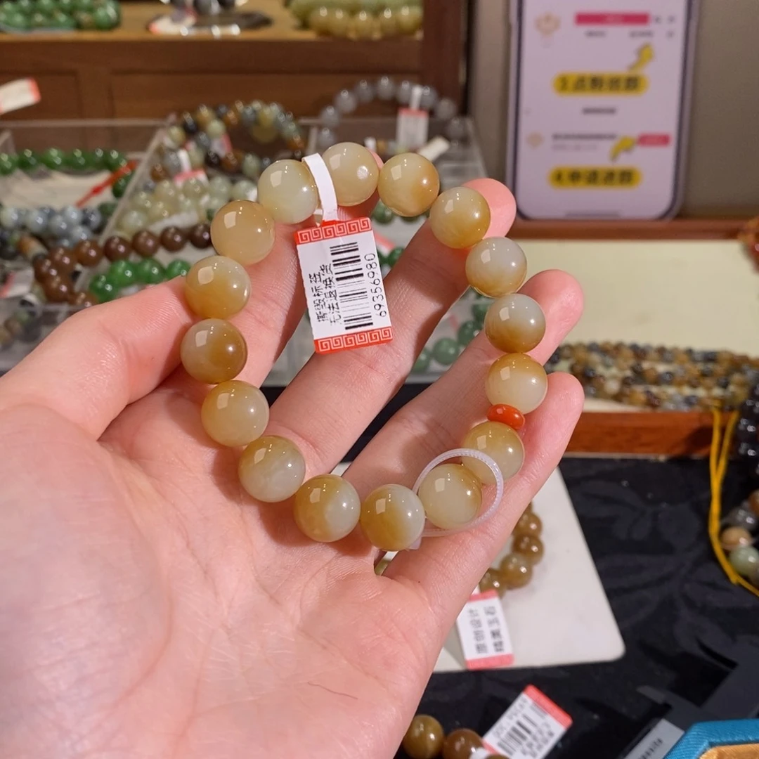 和田玉手链未镶嵌