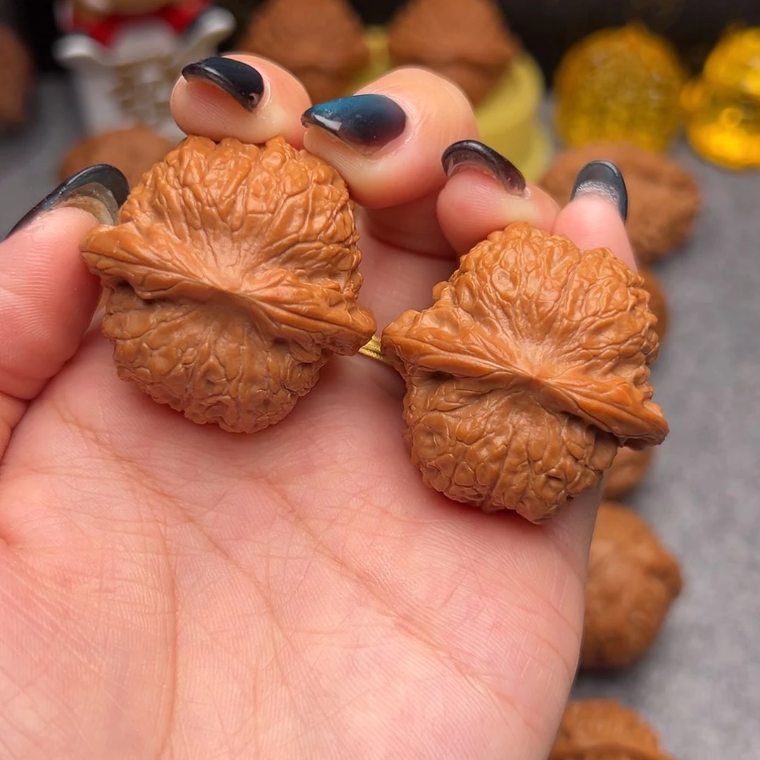 把件文玩核桃毕业精品精配血麒麟37.8全品绝配