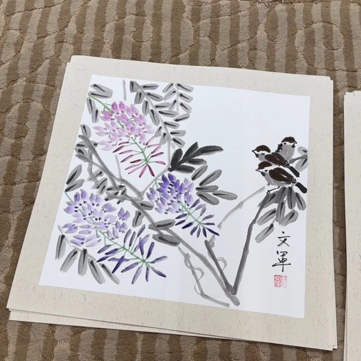 国画花鸟等多种鸟类的栖息地和