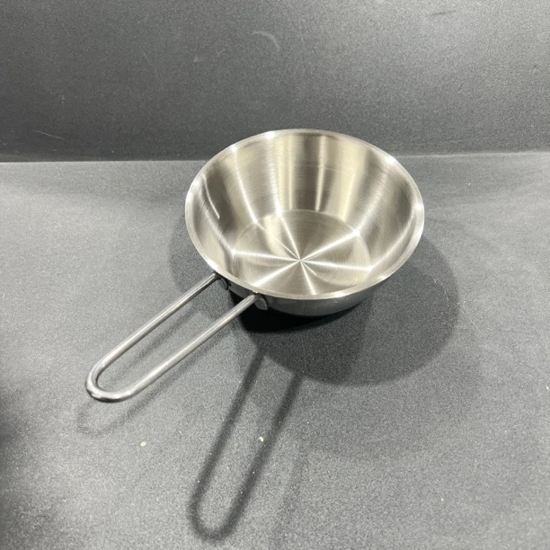 迪尼兰18/10不锈钢14*高5.5韩式带手柄米酒碗料理店家用调料碗