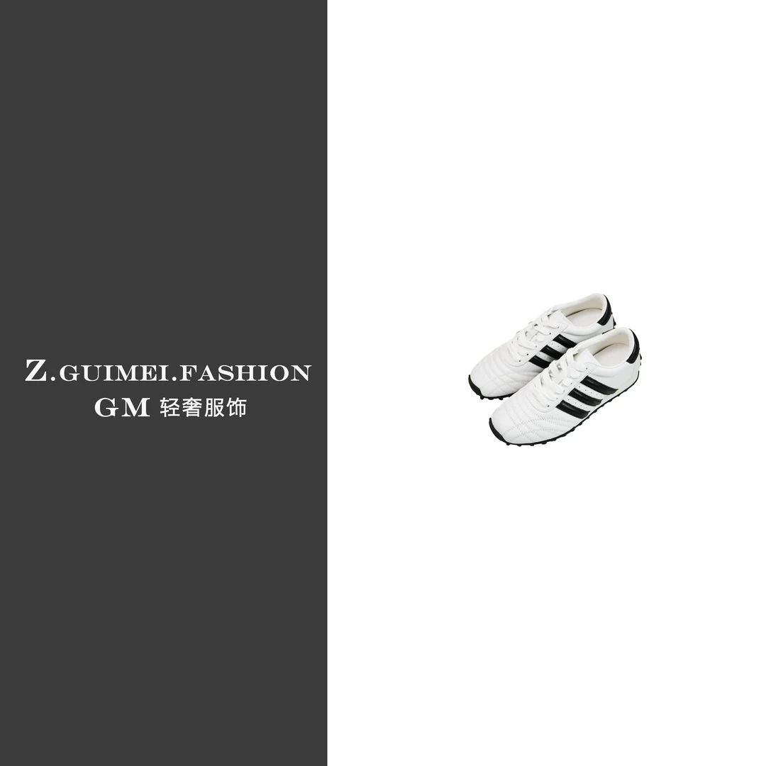 【肆姐高定】阿甘复古条纹德训鞋Z2638