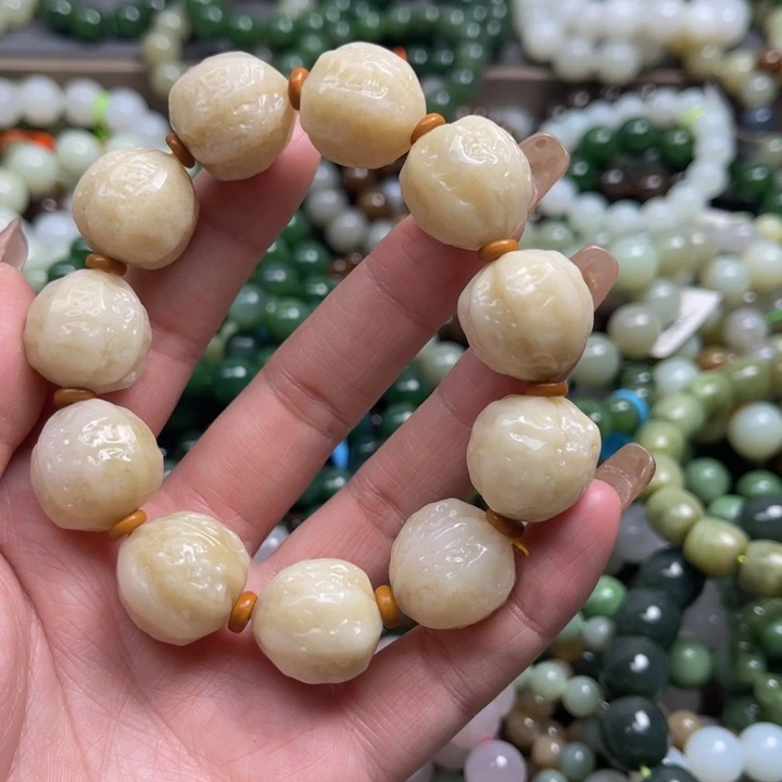 和田玉手链未镶嵌