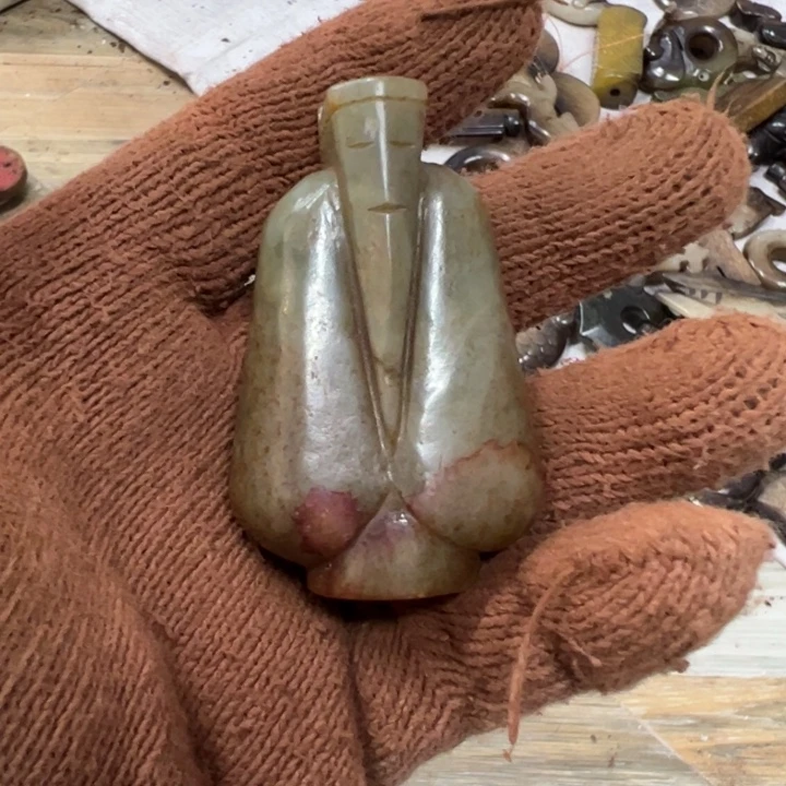 和田玉（青玉）未镶嵌挂件