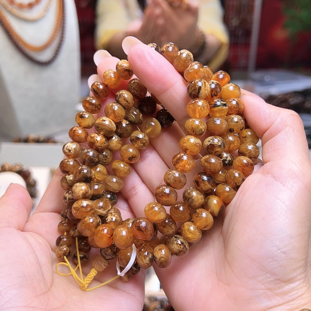 琥珀裸石未镶嵌抚顺琥珀蜜蜡10