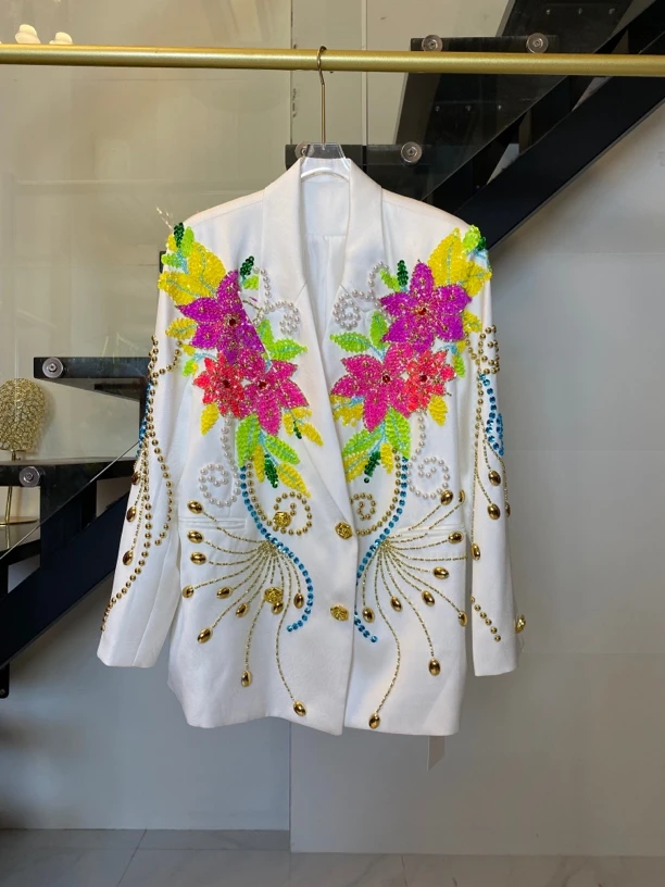 Dada设计款新款重工个性款休闲时尚宽松百搭外套D96