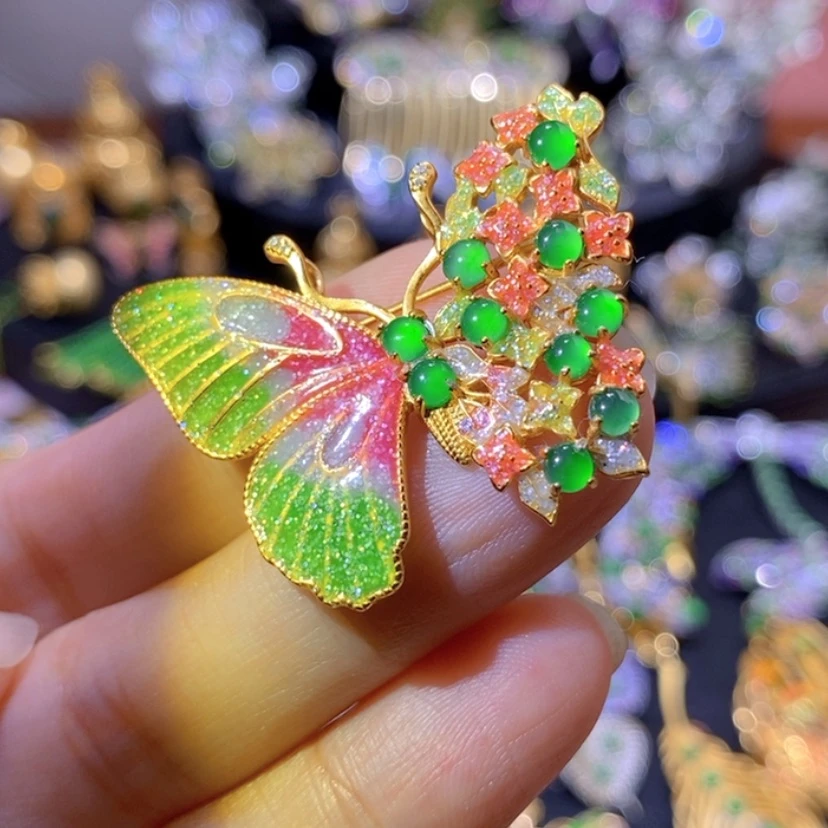 【闪购商品】银S925镶嵌挂件翡翠