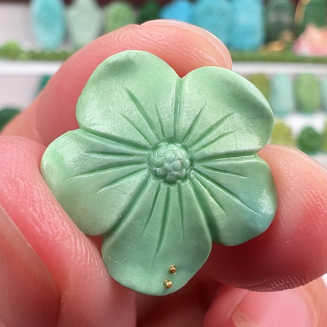 绿松石未镶嵌吊坠(不含链)