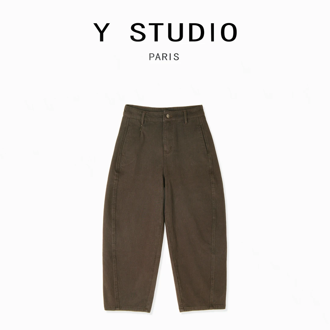 【大妮专属】（梦中朦胧）2024时尚潮流设计新款高街水洗牛仔裤