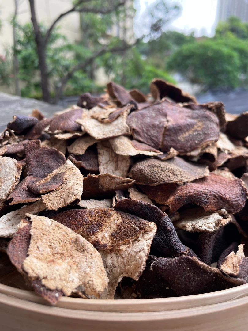 正宗新会5年老陈皮可泡茶泡水调味煲汤的中药材