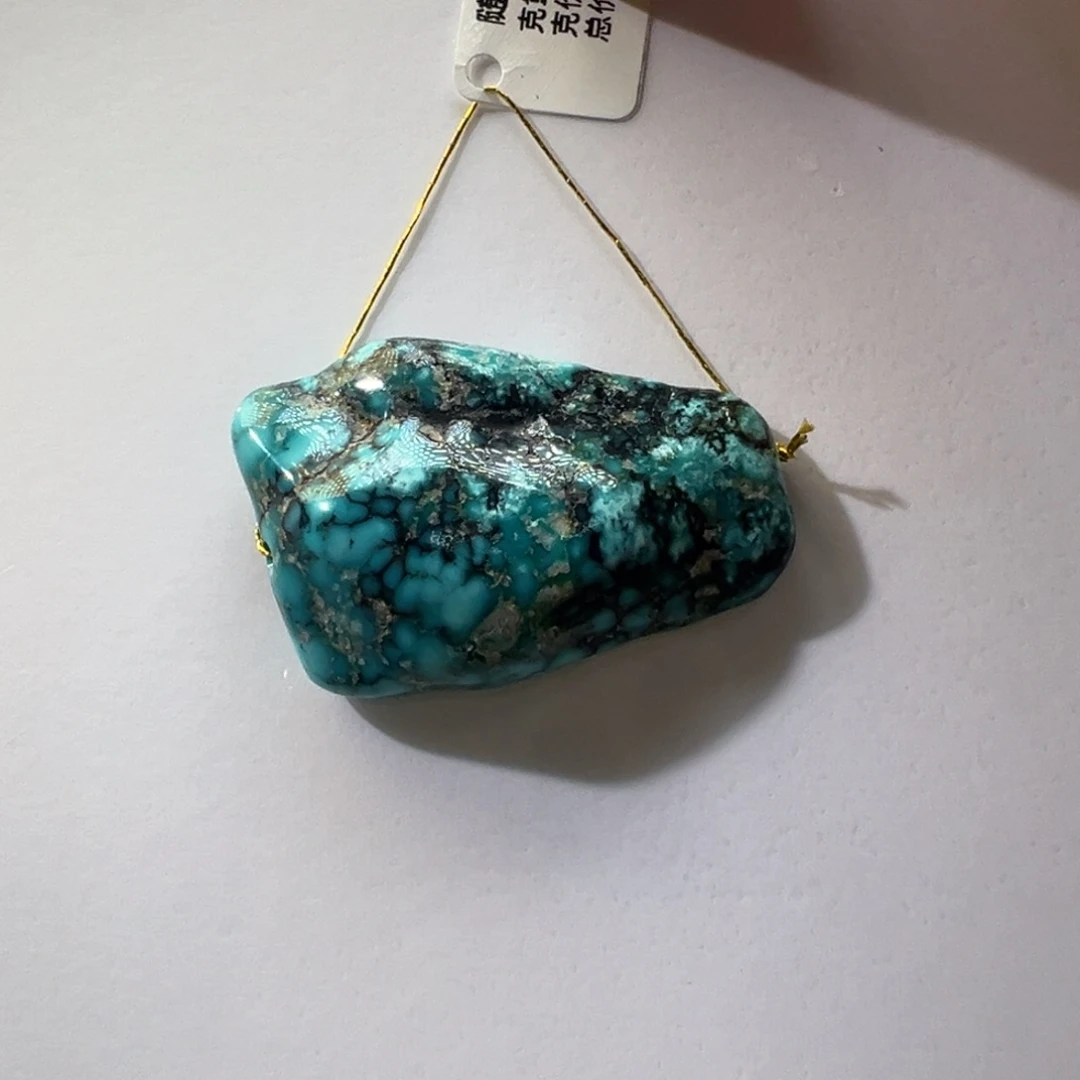 绿松石未镶嵌挂件