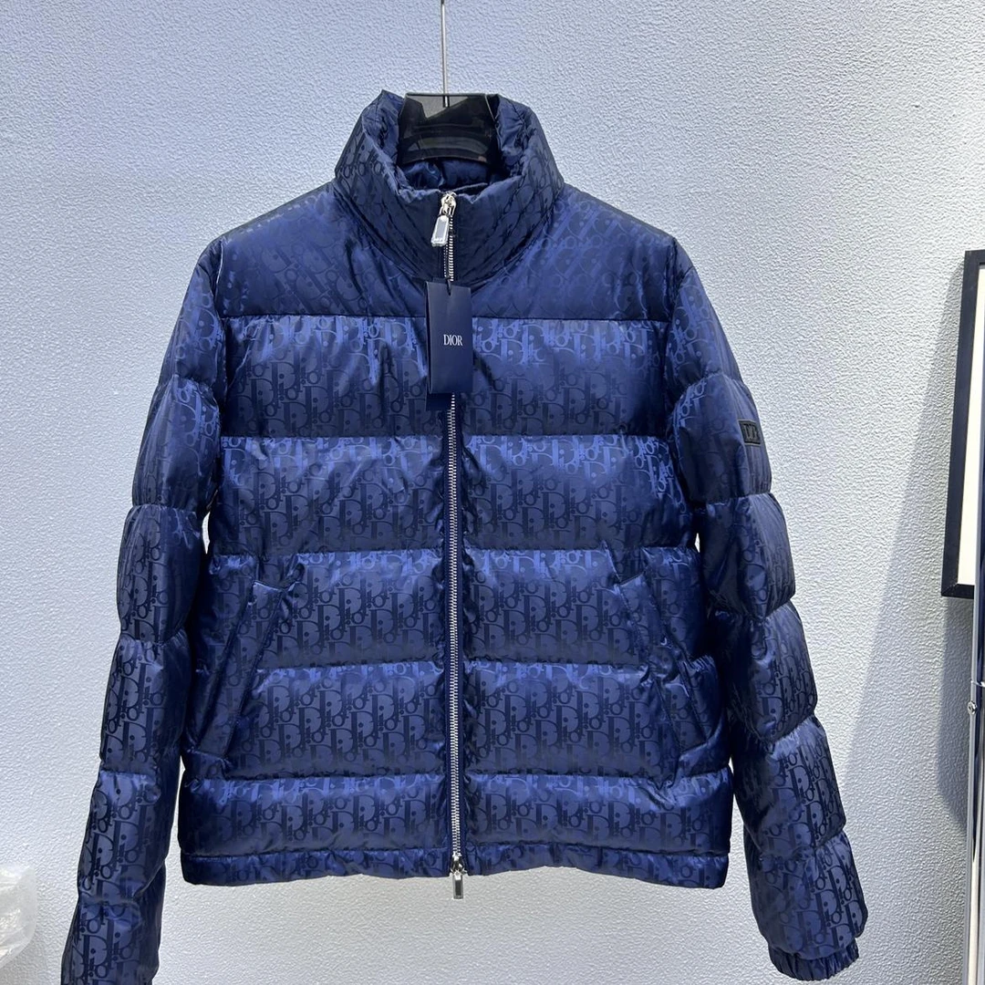 现货Dior迪奥 943C449A4462 满蓝色字母花纹男