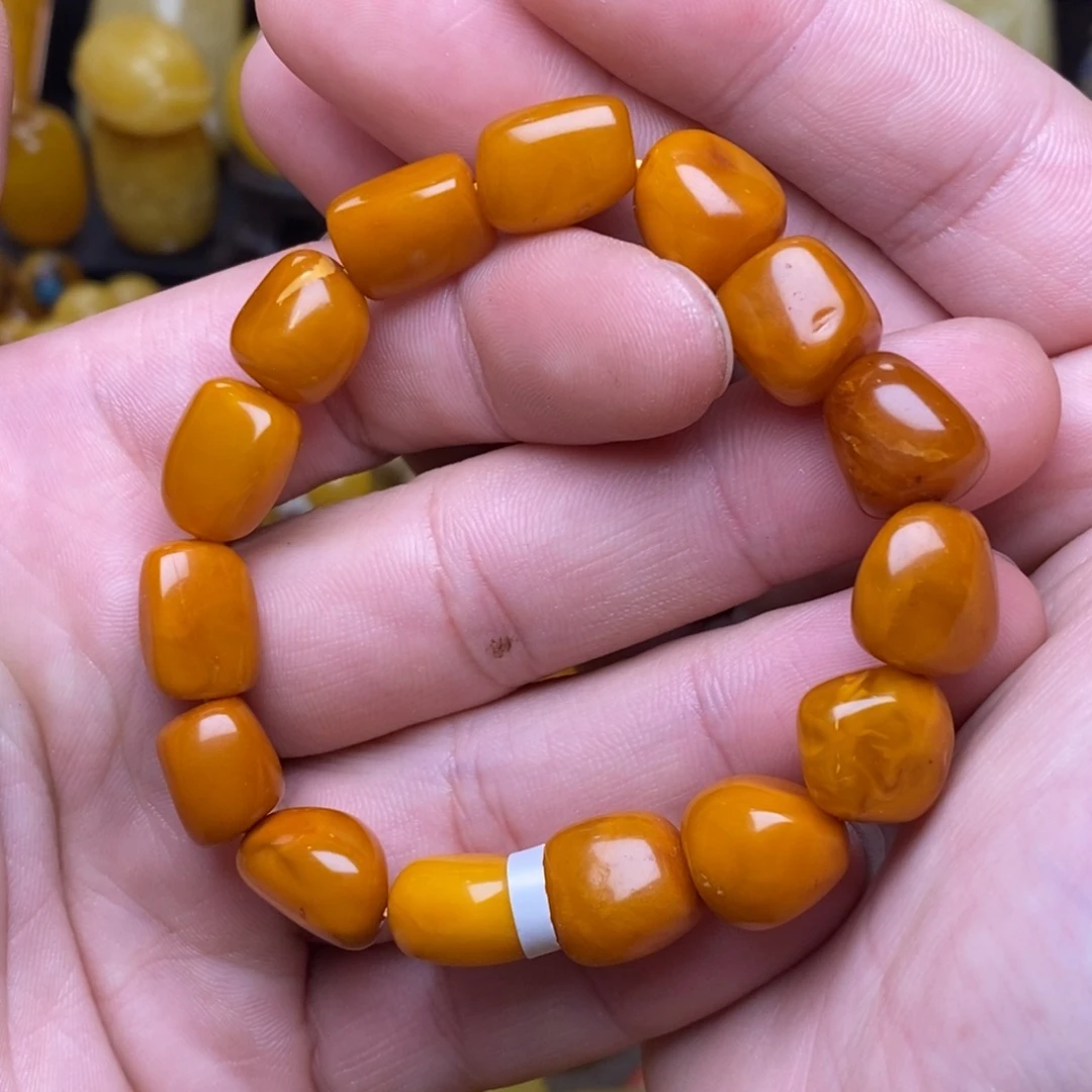 琥珀未镶嵌裸石蜜蜡