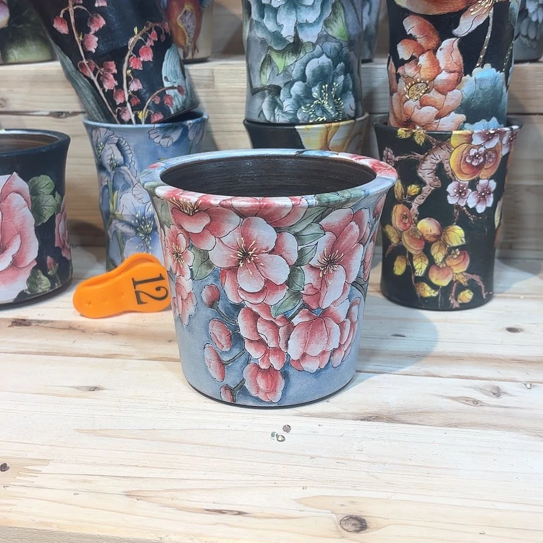 紫砂花盆手工花盆默认微瑕10/11