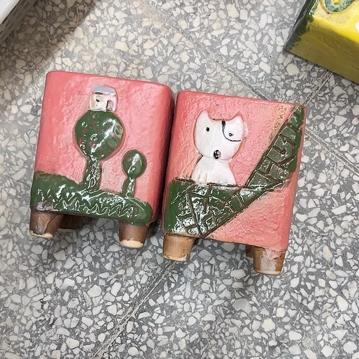紫砂花盆粗陶材质多肉花盆