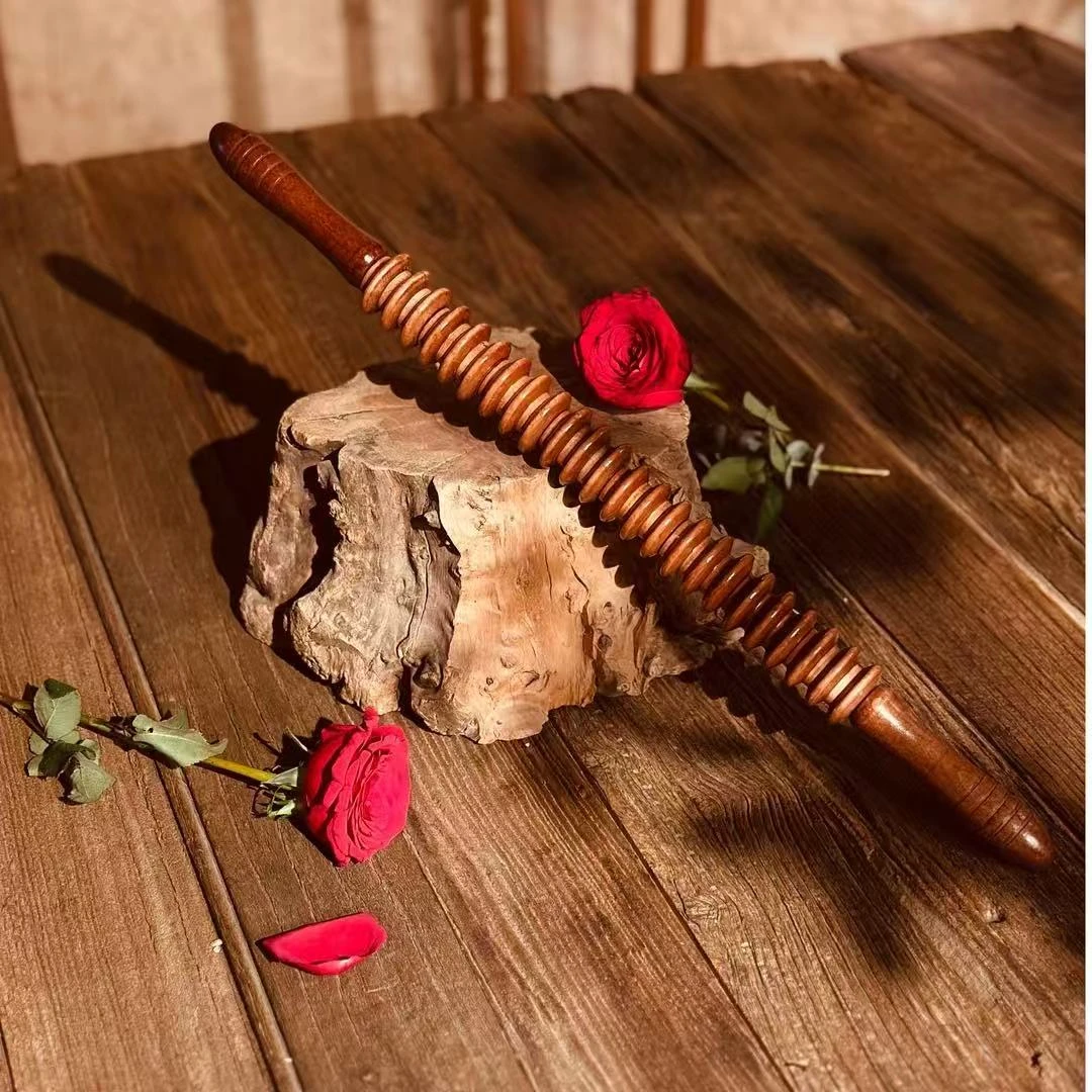 【按摩棒】瑜伽木质