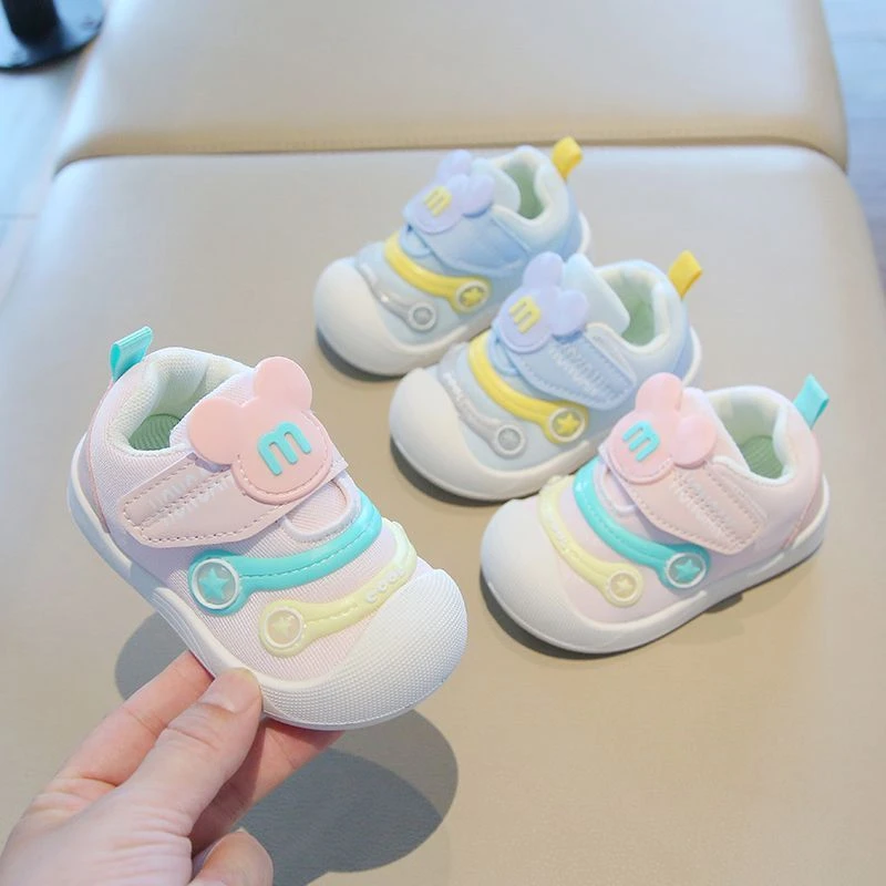 学步鞋女宝2025春秋新款小童软底防滑0-1-3岁2婴儿鞋男女宝宝鞋子