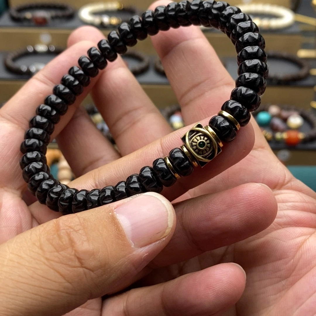 椰蒂手串黑金吞噬药片搭配款9❌4.5m