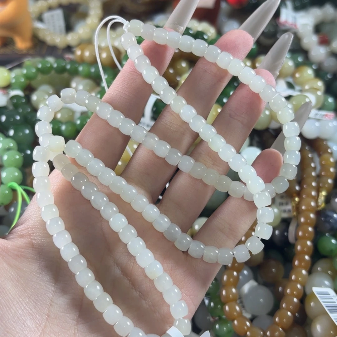 和田玉未镶嵌手链120