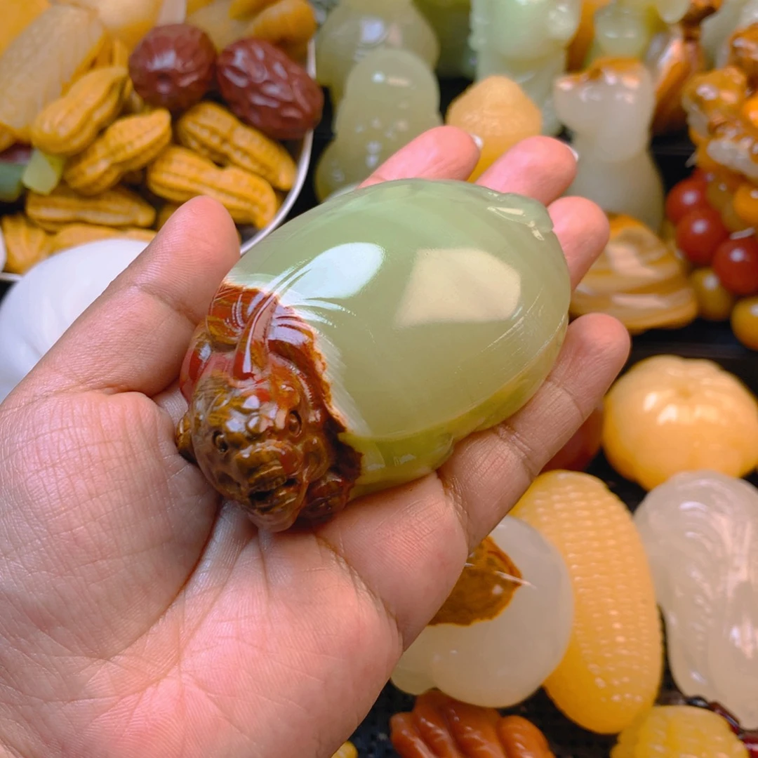 侑*新疆五彩石龙龟