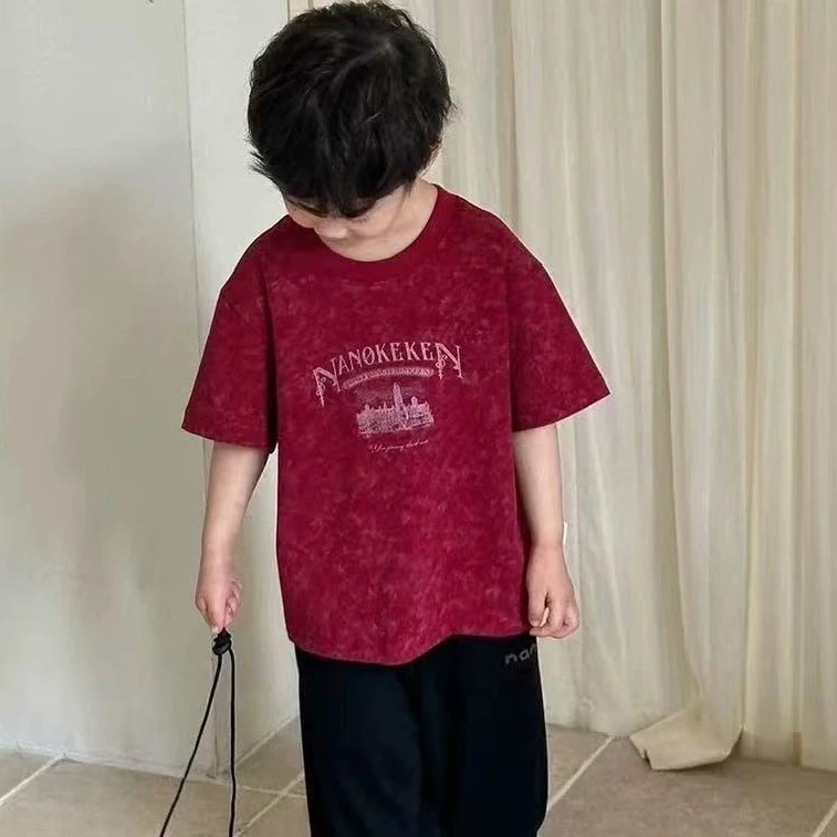 （琪哥专属）男童卡通短袖t恤夏季宝宝半袖上衣儿童夏装休闲宽松