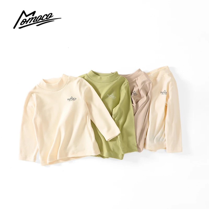 MOMOCO冬季新款儿童时尚字母打底衫75430239011&2&3&4