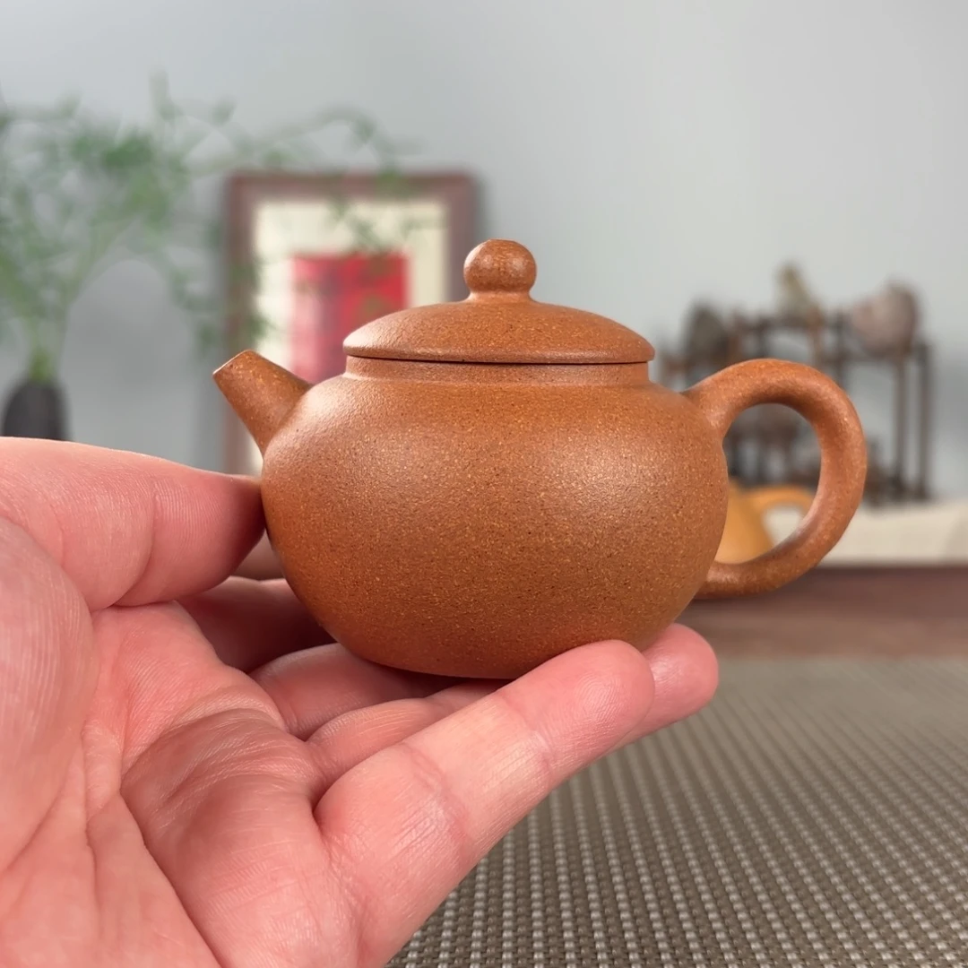 紫砂茶壶黄龙山原矿紫砂壶150