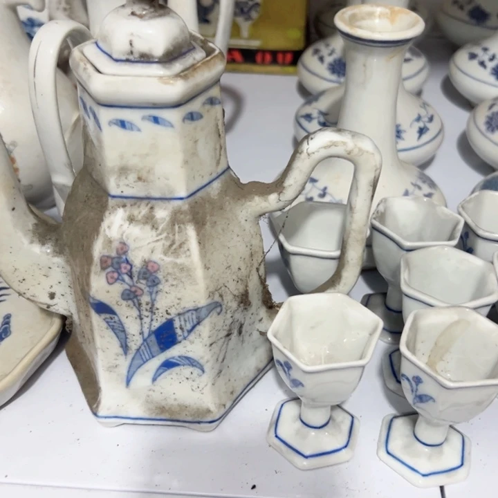 景德镇陶瓷高温瓷11件套